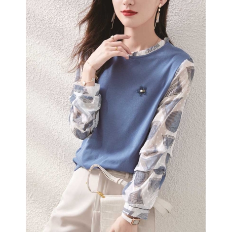 blouse  wanita korea T6933