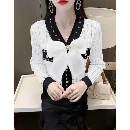 blouse  wanita korea T7075