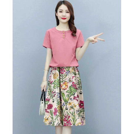 setelan wanita korea D7061