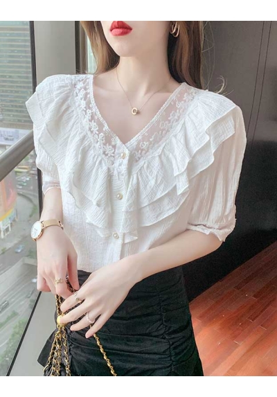 blouse  wanita korea T7079