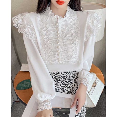 blouse  wanita korea T7096