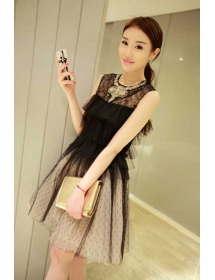 dress pesta wanita D1638