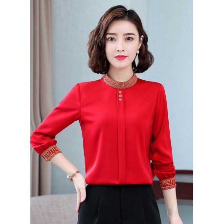 blouse  wanita korea T7128