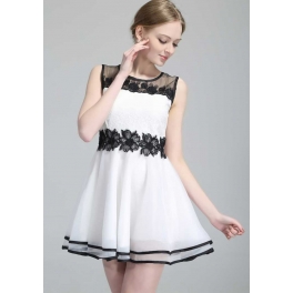 dress pesta wanita D1646