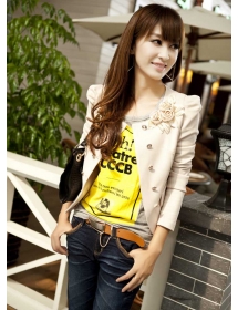 blazer wanita model korea T1773