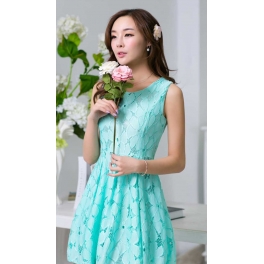 dress wanita brukat D1651