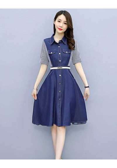 dress denim import D7089