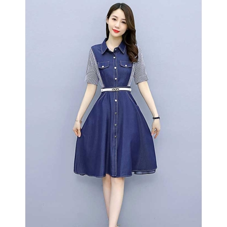 dress denim import D7089