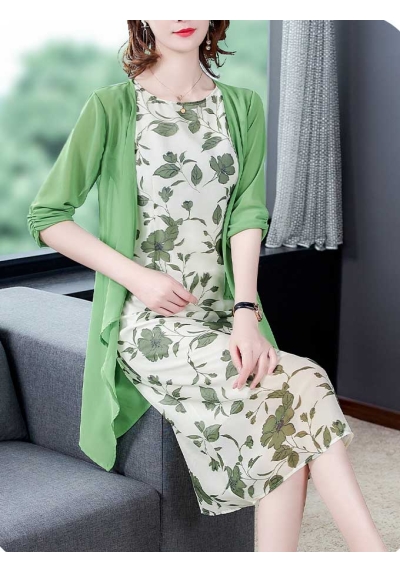 dress wanita korea D7104