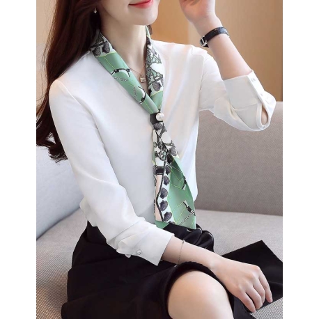 blouse wanita korea T7159