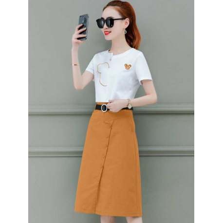 setelan wanita korea D7109