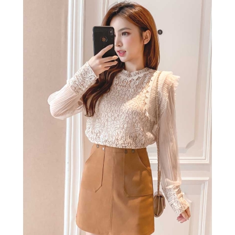 blouse wanita korea T7171