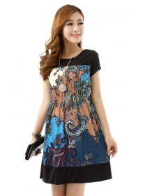 dress wanita import D1659