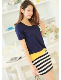 dress wanita import D1660