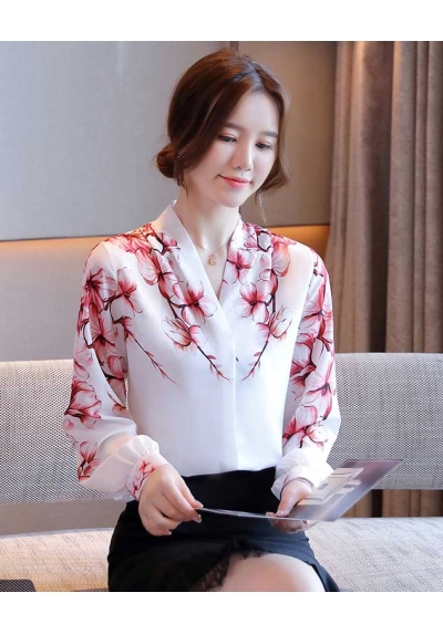 blouse wanita korea T7176