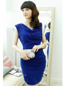 dress wanita import D1664