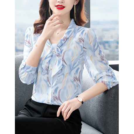 blouse wanita korea T7183