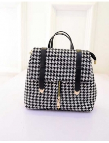 tas ransel motif Houndstooth Bag753