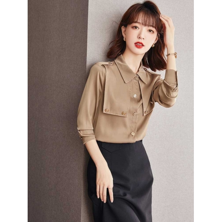 kemeja wanita korea T7190