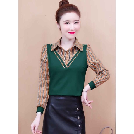 blouse  wanita korea T7224