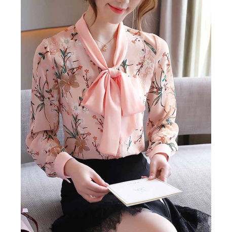 atasan blouse  wanita korea T7247