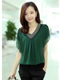 blouse wanita import T1814