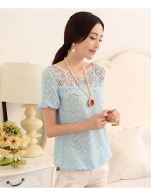 blouse chiffon import T1815