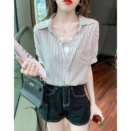 atasan blouse wanita korea T7273