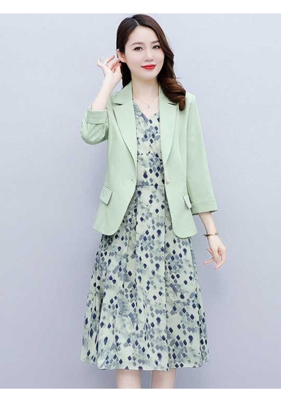 dress wanita korea D7195