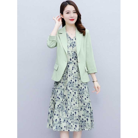 dress wanita korea D7195