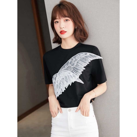 atasan blouse wanita korea T7294