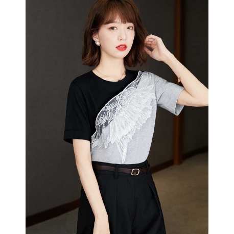 atasan blouse wanita korea T7298