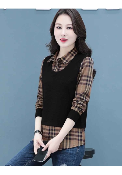 atasan blouse wanita korea T7318