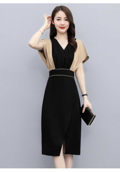 dress wanita korea D7242