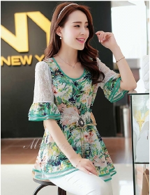 blouse wanita import T1861