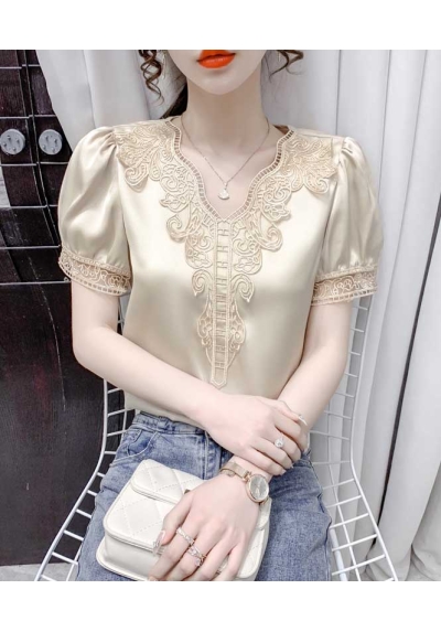 atasan blouse  wanita korea T7340