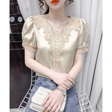 atasan blouse  wanita korea T7340