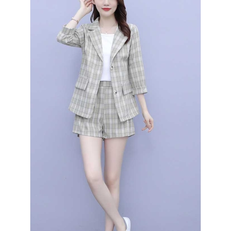 setelan wanita korea D7173