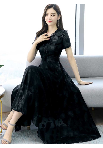 dress wanita korea D7261