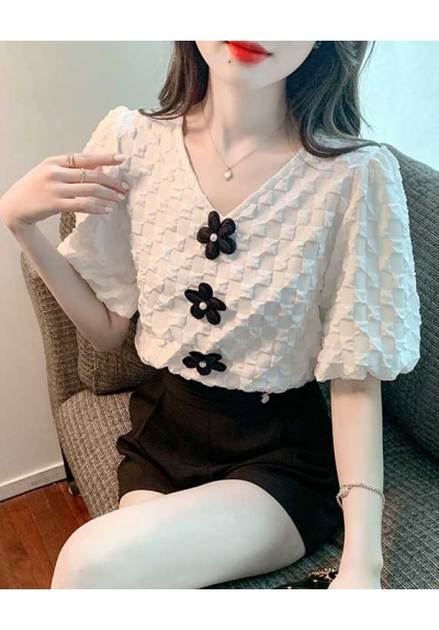 atasan blouse  wanita korea T7358