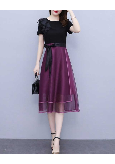 dress wanita korea D7265