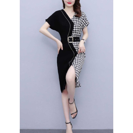 dress wanita korea D7278