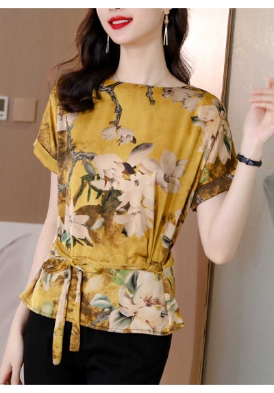 atasan blouse  wanita korea T7375