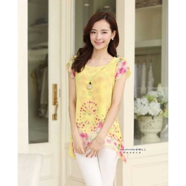 blouse chiffon import T1883