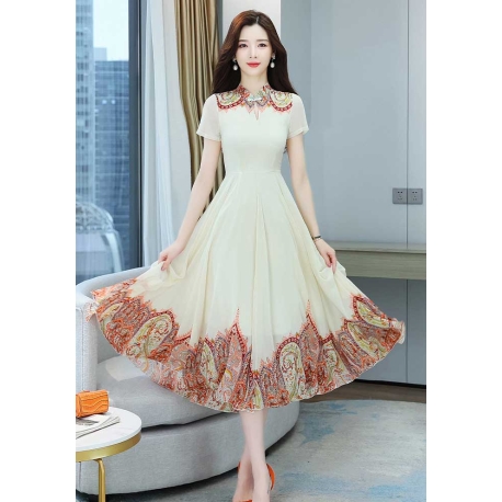 dress wanita korea D7300