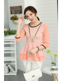 blouse wanita korea T1886