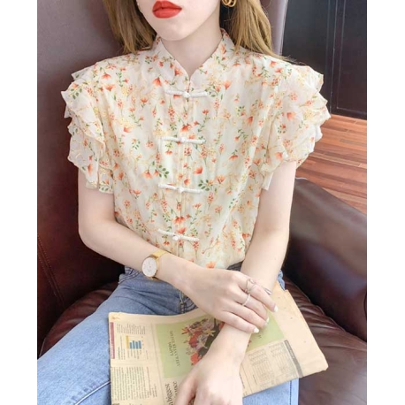 atasan blouse  wanita korea T7395