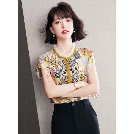 atasan blouse wanita korea T7277