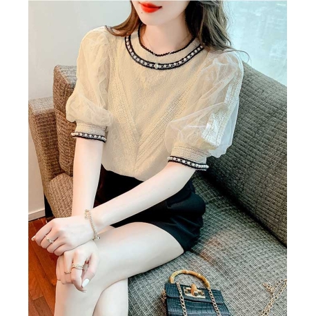 atasan blouse wanita korea T7403