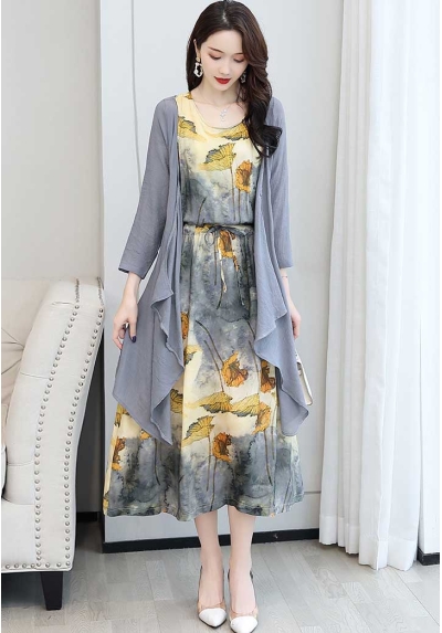 dress wanita korea D6349